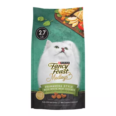 Product Fancy Feast® Medleys - Dry Cat Food, Chicken, 2.7 LB