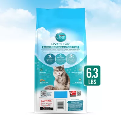 Product Purina ONE LiveClear Allergen Reducing Adult Dry Cat Food - Chicken