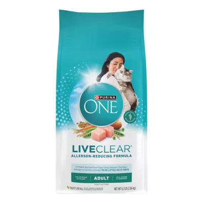 Product Purina ONE LiveClear Allergen Reducing Adult Dry Cat Food - Chicken