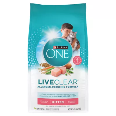 Product Purina ONE LiveClear Allergen Reducing Dry Kitten Food - Chicken