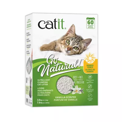 Product Catit Go Natural! Ultra-Light Clumping Cat Litter - Vanilla Scent 3.6 kg