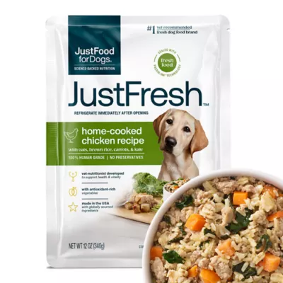 Product JustFoodForDogs JustFresh All Life Stages Fresh Dog Food - Chicken, 12 oz