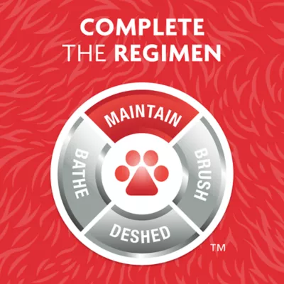 Product FURminator® Tub-Free Deshedding Foam Comb for Dogs, Freshens Coat without Rinsing, 3 oz