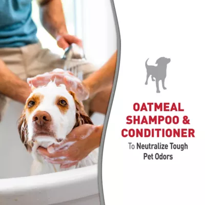 Product  Nature's Miracle™ Oatmeal Shampoo and Conditioner For Dogs, Pistachio Cream Scent, 32 oz