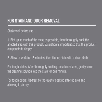 Product Simply Nature's Miracle Pet Stain and Odor Remover, Made 86% with Plant-Derived Surfactants, 32 oz