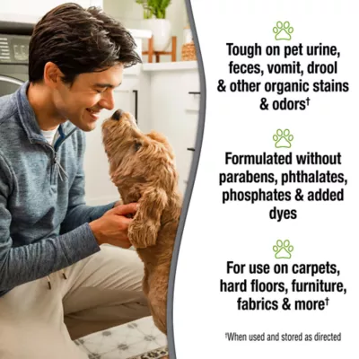 Product Simply Nature's Miracle Pet Stain and Odor Remover, Made 86% with Plant-Derived Surfactants, 32 oz