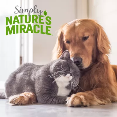 Product Simply Nature's Miracle Pet Stain and Odor Remover, Made 86% with Plant-Derived Surfactants, 32 oz