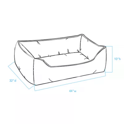 Product Carolina Pet Company Faux Fur Kuddler Dog Bed