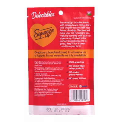 Product Hartz Delectables Squeeze Up Catnip - 4 CT, 2 OZ