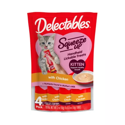Product Hartz Delectables Squeeze Ups Kitten - 4 CT, 2 OZ