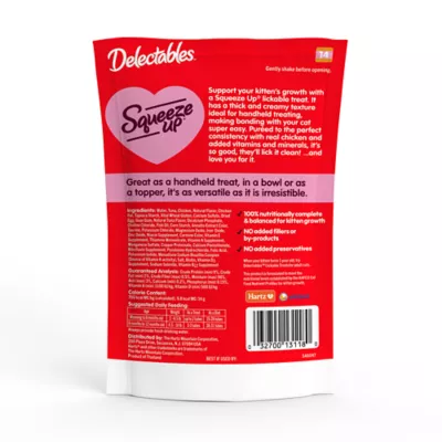 Product Hartz Delectables Squeeze Ups Kitten - 4 CT, 2 OZ