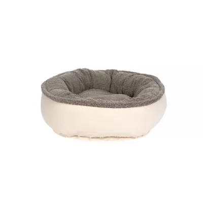 Product Carolina Pet Company Microfiber & Tipped Berber Comfy Cup Dog Bed