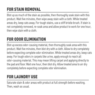 Product Nature's Miracle Oxy Formula Set-In Stain Destroyer for Dog Messes, Orange Scent, 24 oz