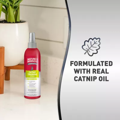 Product Natures Miracle Advanced Catnip Training Spray with Real Catnip Oil, 8 oz