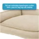 Product Arlee Home and Pet Crescent Lounger Pet Bed