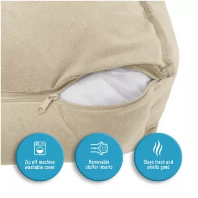 Product Arlee Home and Pet Crescent Lounger Pet Bed