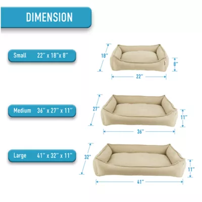 Product Arlee Home and Pet Crescent Lounger Pet Bed