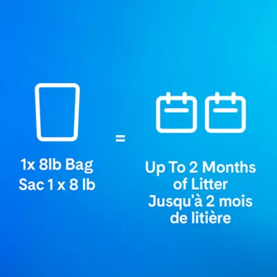 Product PrettyLitter Health Monitoring Cat Litter - Lotus Flower Scent, 8 lb