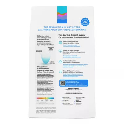 Product PrettyLitter Health Monitoring Cat Litter - Lotus Flower Scent, 8 lb