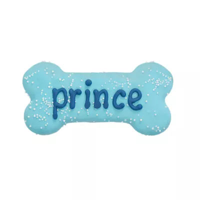 Product Wiggles & Wags "Prince" Decorated Cookie Dog Treat 2.26 oz