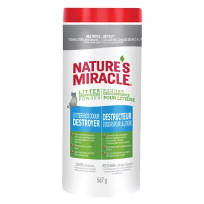 Product Nature's Miracle Litter Box Deodorizer Powder, Cat Odor Control Formula, 20 oz
