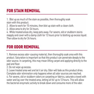 Product Nature's Miracle Dog Stain and Odor Remover, 1 gal