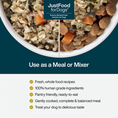 Product JustFoodForDogs JustFresh All Life Stages Fresh Dog Food - Pork, 12 oz