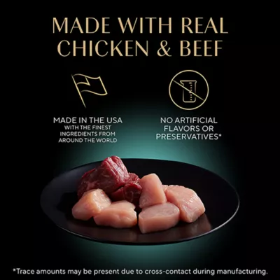 Product SHEBA Perfect Portions Gravy Indulgence - Chicken, Beef, 31.7 OZ