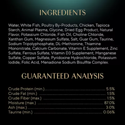 Product SHEBA Perfect Portions Gravy Indulgence - White Fish, 2.64 OZ