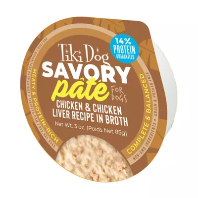Product Tiki Dog Savory Paté Wet Dog Food