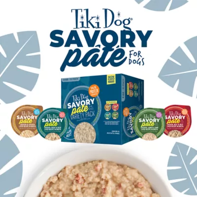 Product Tiki Dog Savory Paté Wet Dog Food