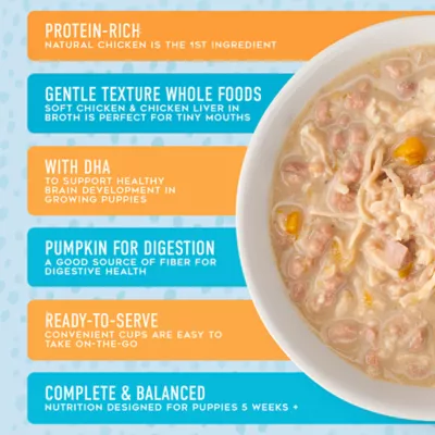 Product Tiki Dog Baby Wet Puppy Food - Chicken & Chicken Liver