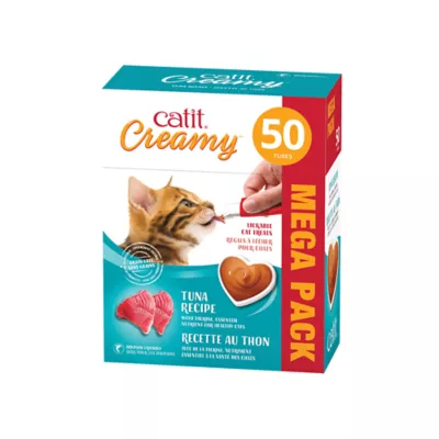 Product Catit Creamy Tuna Flavour Cat Treat, 50 ct