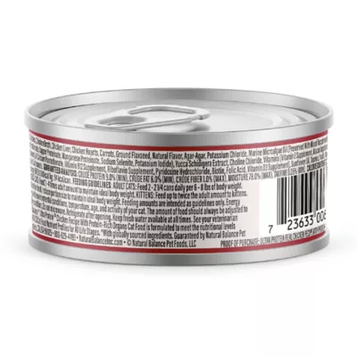 Product Natural Balance Ultra Protein Wet Cat Food - Protein-Rich Organs Pate, 2.8 oz