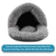 Product Arlee Home & Pet Slipper Calming Cozy Cave Washable and Eco-Friendly Pet Bed