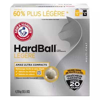 Product Arm & Hammer HardBall Lightweight Easy No-Mess Scooping Multi-Cat Clumping Litter 4.76kg