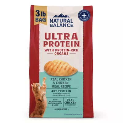 Product Natural Balance Ultra Protein Dry Cat Food, Real Chicken & Chicken Meal Recipe, 3 lbs.