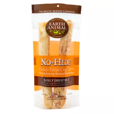 Product Earth Animals Large Chicken Roll Rawhide Alternative Dog Treats 2 Count 7 OZ
