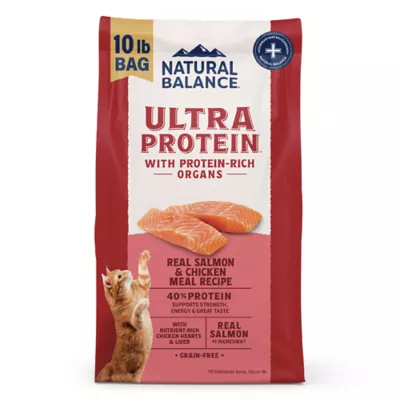 Product Natural Balance Ultra Protein Dry Cat Food, Real Salmon & Chicken Meal Recipe, 10 lbs.