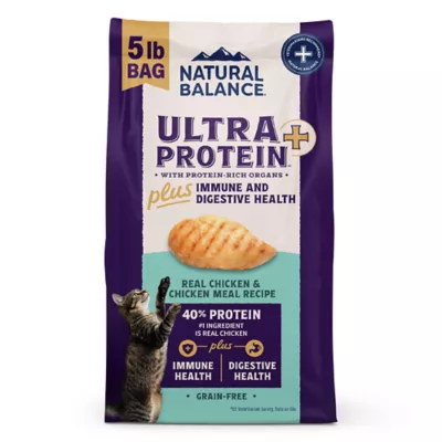 Product Natural Balance Ultra Protein+ Dry Cat Food, Immune and Digestive Health Real Chicken & Chicken Meal
