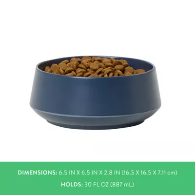 Product Top Paw® Blue Melamine Dog Bowl, 30 oz