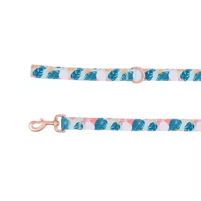 Product Top Paw® Tropical Leaves Dog Leash - 4 Ft