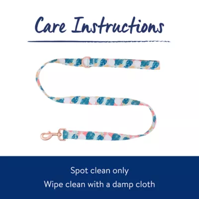 Product Top Paw® Tropical Leaves Dog Leash - 4 Ft