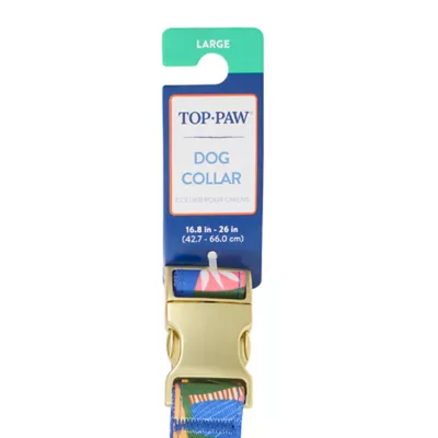 Product Top Paw® Abstract Plant Dog Collar