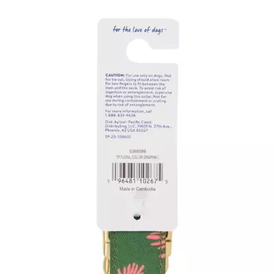 Product Top Paw® Floral Dog Collar