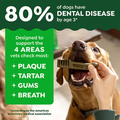 Product Greenies Triple Flavor Dental Treat Variety Pack 36 OZ