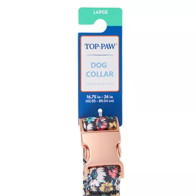 Product Top Paw® Botanical Floral Dog Collar