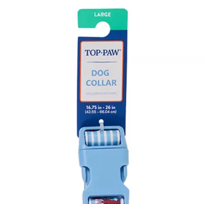 Product Top Paw® Blue Lobster Dog Collar with Bow