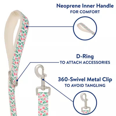 Product Top Paw® Rosebud Dog Leash - 4 Ft