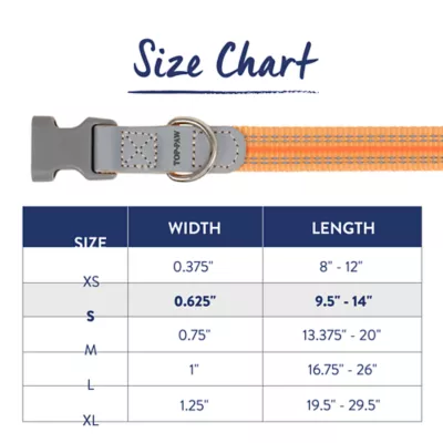 Product Top Paw® Reflective Dog Collar